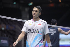 Ini Ungkapan Kecewa Jonatan Christie Usai Dihentikan Wakil Taiwan di Laga Perdana Singapura Open 2024