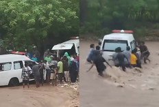 Heroik! Aksi Sopir Ambulans Kupang Terobos Banjir Demi Selamatkan Pasien, Netizen Ramai Sindir Pemerintah