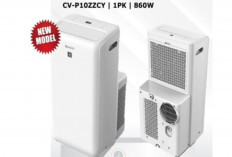Review AC Portable Sharp CVP 10 ZCY: Teknologi Plasma Cluster untuk Hunian Modern! 
