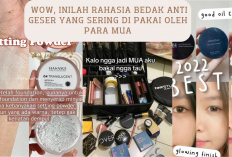 Wow, Inilah Rahasia Bedak Anti Geser yang Sering di Pakai oleh Para MUA, Yuk Cek Mereknya Disini!