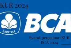 Ini Lho Syarat Pinjam Modal Usaha KUR BCA 2024! Pinjaman 30 Juta Angsuran Ringan dan Bunga Hanya 6 Persen...