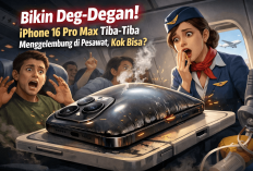 Viral! Bodi iPhone 16 Pro Max Tiba-Tiba Bengkak di Pesawat, Netizen Auto Deg-Degan