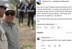 Haji Isam Ditunjuk Prabowo Atasi Karhutla Kalimantan, Netizen Sebut Ada Utang Budi Proyek Kertas Rp500 Miliar?