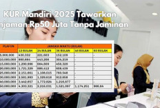Modal Usaha Gampang! KUR Mandiri 2025 Tawarkan Pinjaman Rp50 Juta Tanpa Jaminan, Cek Syarat & Simulasinya