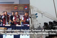 Heboh! Laboratorium Narkoba Terbesar di Jawa Barat, 1 Ton Tembakau Sintetis Senilai Rp350 Miliar Disita Polisi