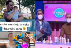 Heboh! Detik-detik dr Oky Pratama Keceplosan Panggil Robby Purba 'Sayang' di Live Acara Brownis