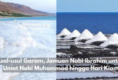 Wajib Tau! Asal-usul Garam Benarkah Hadiah Nabi Ibrahim untuk Umat Nabi Muhammad hingga Hari Kiamat