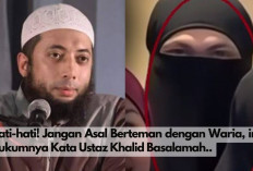 Hati-hati! Jangan Asal Berteman dengan Waria, ini Hukumnya Kata Ustaz Khalid Basalamah, Auto Bikin Melongo.. 
