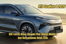 BYD Sealion 8 2026, SUV Listrik Besar dengan Fitur Digital Modern dan Kenyamanan Kelas Atas
