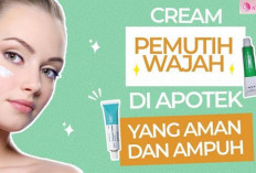 Rekomendasi Cream Pemutih Wajah Yang Aman Di Apotik, Ampuh Bikin Cerah, Kuy Cobain! 