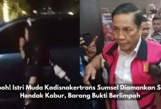 Heboh! Istri Muda Kadisnakertrans Sumsel Diamankan Saat Hendak Kabur, Barang Bukti Berlimpah