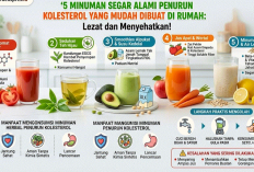 5 Minuman Segar Alami Penurun Kolesterol yang Mudah Dibuat di Rumah: Lezat dan Menyehatkan!