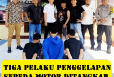 Modus Minta Diantar, Tiga Penggelap Motor di Lubuklinggau Diciduk Polisi