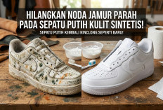 Sepatu Putih Kesayangan Berjamur Parah? Ini 4 Langkah Agar Kulit Sintetis Kembali Bersih Seperti Baru