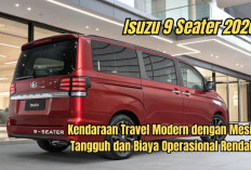 Isuzu 9 Seater 2026, Kendaraan Travel Modern dengan Mesin Tangguh dan Biaya Operasional Rendah