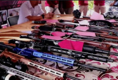 Wow, IRT di Bandung, Simpan 20 Senapan, 11 Pistol dan 9 Ribu Peluru, Apakah Terlibat Teroris?