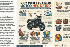 5 Tips Modifikasi Ringan Motor Neo Retro  Tampil Keren, Bebas Gugur Garansi, dan Aman Ditilang