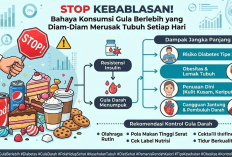 Stop Kebablasan! Bahaya Konsumsi Gula Berlebih yang Diam-Diam Merusak Tubuh Setiap Hari