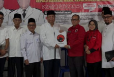 Tanjam Gas, Apriyadi Ambil Berkas Pendaftaran Balon Bupati Muba, Busyet! Melamar Tiga Parpol Sehari