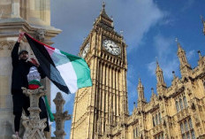 London Gempar! Demi Palestina, Pria Panjat Big Ben dan Bertahan Seharian!
