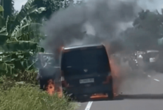 Viral! Tragedi Mobil Pengangkut Uang di Sulbar, Petugas Selamat tapi Uang Rp4,6 Miliar Ludes Jadi Abu