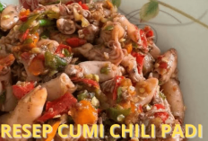 Kacau! Resep Cumi Chili Padi ini Pedasnya Bikin Nampol, Siapin Nasi Hangat Sekarang Moms, Dijamin Nagih...