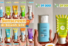 7 Rekomendasi Sunscreen Murah yang Pernah di Review Tasya Farasya, Murce Banget Bestie Under Rp60K Aja...