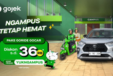 Anti Ghosting! 9 Kode Promo Gojek Goride, GoFood dan GoCar Diskon Besar Mulai Rp8 Ribu 