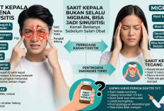 Sakit Kepala Bukan Selalu Migrain, Bisa Jadi Sinusitis: Kenali Bedanya Sebelum Salah Obat