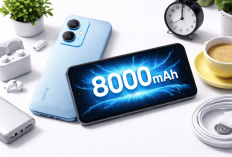 Auto Lupa Cas! Realme C100 Baterai 8000mAh, Tahan 48 Jam Lebih, Cocok Buat Driver Ojol dan Anak Kos