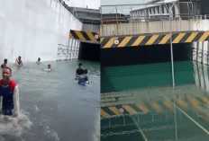 Viral! Underpass MM2100 Cikarang Tergenang Air Bening, Netizen: Berasa di Korea!