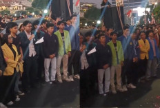 Ribuan Mahasiswa BEM Semarang ke Tugu Muda, Sampaikan 5 Tuntutan Pantura