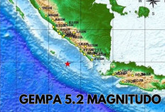 Gempa Berkekuatan 5,2 Magnitudo Guncang Pesisir Barat Lampung, BMKG: Tetap Waspada dan Jangan Panik