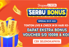 10 Kode Voucher Shopee Live Serbu Bonus 21 Juli 2024: Diskon Ekstra 80 Persen, Potongan Harga Rp25 Ribu