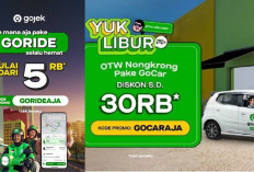 15 Kode Promo Gojek Hari ini 5 Mei 2025: Diskon Langsung GoRide, GoFood dan GoCar Rp250.000 