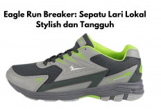 Eagle Run Breaker: Sepatu Lari Lokal Stylish dengan Perlindungan Maksimal