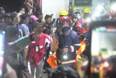 Lari Tunggang - Langgang! Korbaran Api Hanguskan Empat Rumah, Satu Korban Tewas Terpanggang 