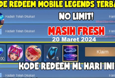 14 Kode Redeem ML Terbaru Hari ini, Special Bulan Suci Ramadhan, Rabu 20 Maret 2024