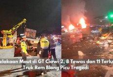 Kecelakaan Maut di Gerbang Tol Ciawi 2, 8 Tewas dan 11 Terluka, Diduga Truk Rem Blong Picu Tragedi