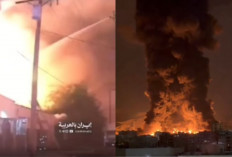 Israel Gempur Kilang Minyak Teheran, Api Mengguncang Iran
