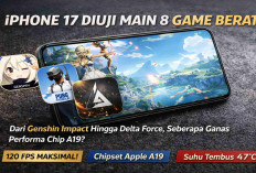 Tes Gaming iPhone 17 Bikin Kaget! Main 8 Game Berat dari Genshin Impact hingga Delta Force, Seberapa Ganas?