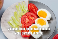 7 Alasan Telur Rebus Wajib Masuk Menu Sarapan Sehatmu, Bikin Fokus dan Kenyang Lebih Lama?