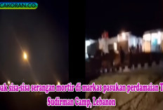 Markas Pasukan Perdamaian TNI di Lebanon Terkena Serangan Mortir Israel