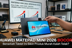 Huawei MatePad Mini 2026 Bocor! Benarkah Tablet Ini Bikin Produk Murah Kalah Telak?