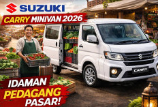 Suzuki Carry Minivan 2026 Jadi Mobil Idaman Pedagang Pasar, Angkut Barang Lebih Banyak Harga Tetap Terjangkau