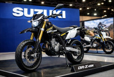 Aura Moge Kental! Suzuki DR-Z4SM Supermoto 400cc: Full LED, Traction Control dan ABS Offroad 