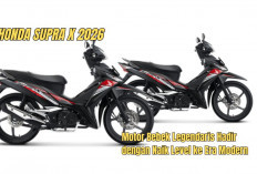 Honda Supra X 2026 Motor Bebek Legendaris Hadir dengan Naik Level ke Era Modern