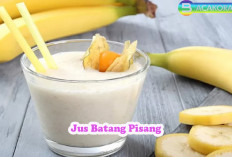 Wihh Batang Pisang Bisa Jadi Jus dan Bagus untuk kesehatan loh, Simak Rahasianya.