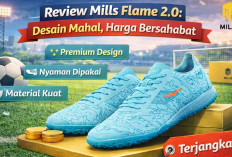Mills Flame 2.0, Sepatu Bola Lokal yang Viral Berkat Desain Mahal dan Traksi Agresif
