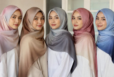 Tren Pashmina Gradasi: Tips Memilih Warna dan Cara Styling Cantik Tanpa Ribet